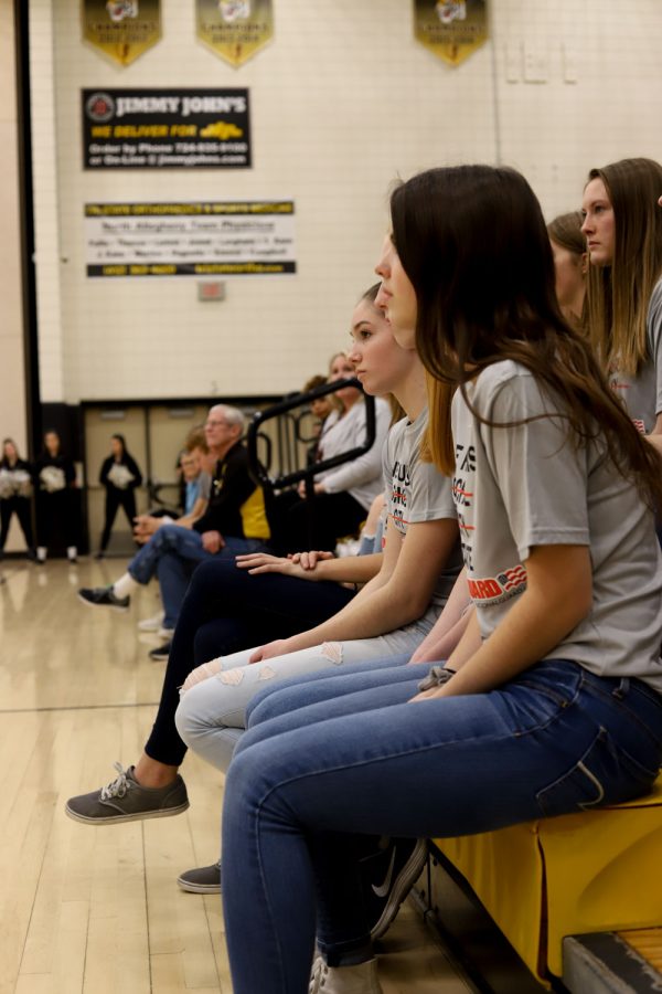 The 11th period assembly on December 21 brought national high school sports authority MaxPreps, who honored the PIAA Champion Girls Volleyball Team as part of their Tour of Champions.  The event was co-sponsored by the Army National Guard.