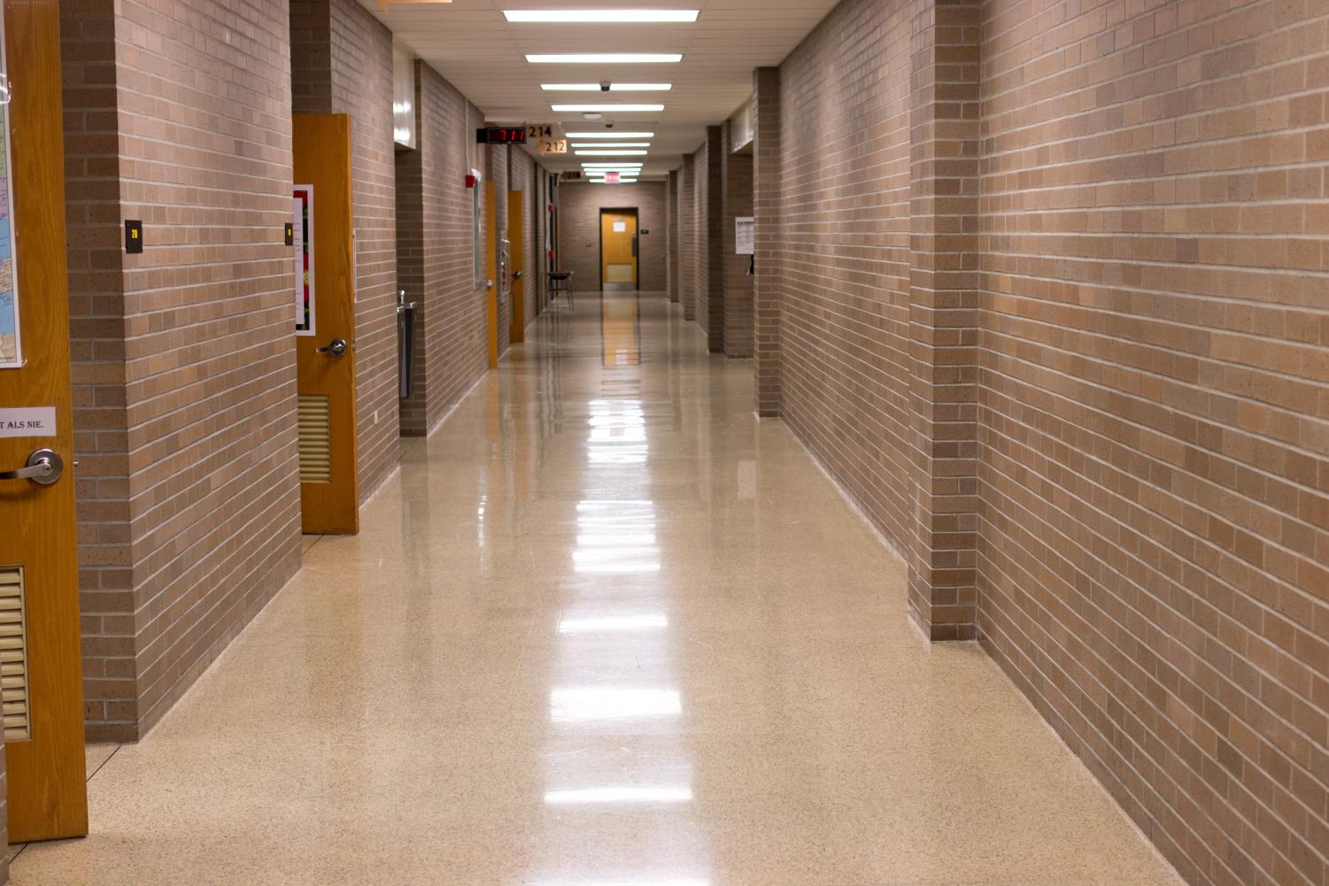 An odd sight for seniors who were accustomed to NASH last year, the pre-7:20 halls on the second and third floors are now emptier.