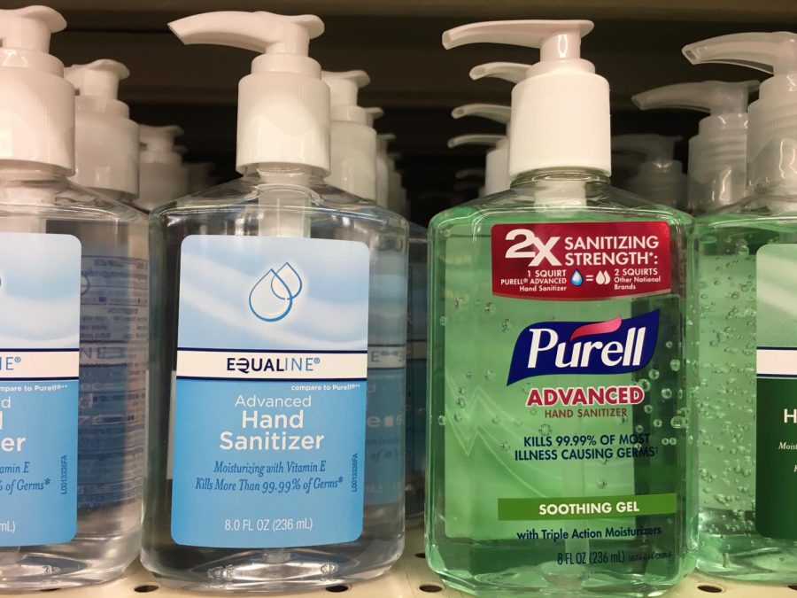 Alcohol-based and sanitizer is not permitted in district classrooms.  But until recently, many students and teachers were unaware of the policy.
