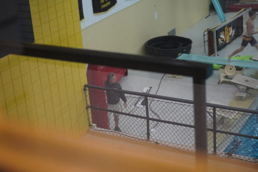 Upon his retirement, Mr. Wanner declined an interview with The Uproar, but an unidentified Uproar photographer caught a glimpse of the veteran gym teacher in the pool area.