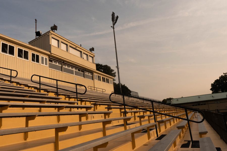 Per WPIAL guidelines in response to state guidance, no more than 250 people may gather for events such as high school football games.  Players, coaches, officials, and select Marching Band members count toward that number, leaving hardly any room for fans.