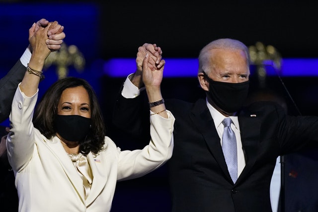 President-elect+Joe+Biden+and+Vice+President-elect+Kamala+Harris+gave+victory+speeches+on+the+evening+of+November+7th+after+all+major+news+networks+projected+Pennsylavnia+for+the+Democrats.