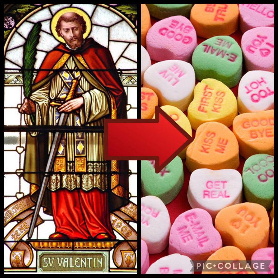 Valentines Day started with religious origins but has become a commercialized holiday. 