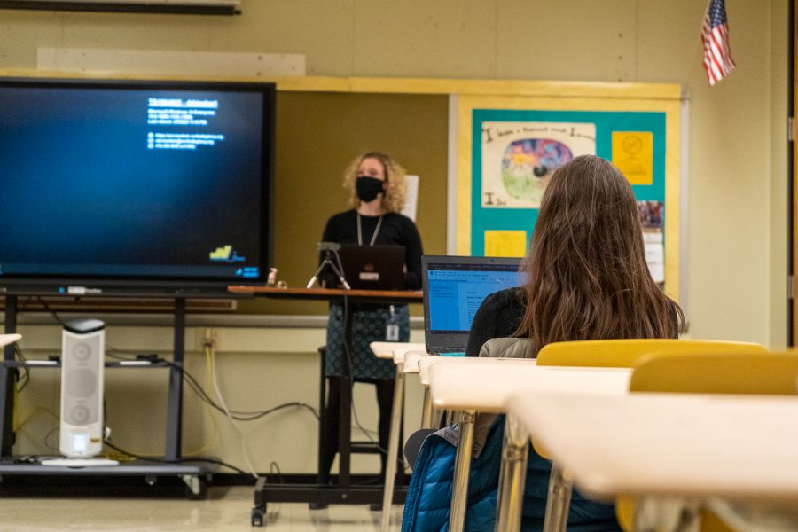 With the news of North Allegheny moving to full in-person instruction, students are curious to see if parts of remote learning will still play a role in the classroom.