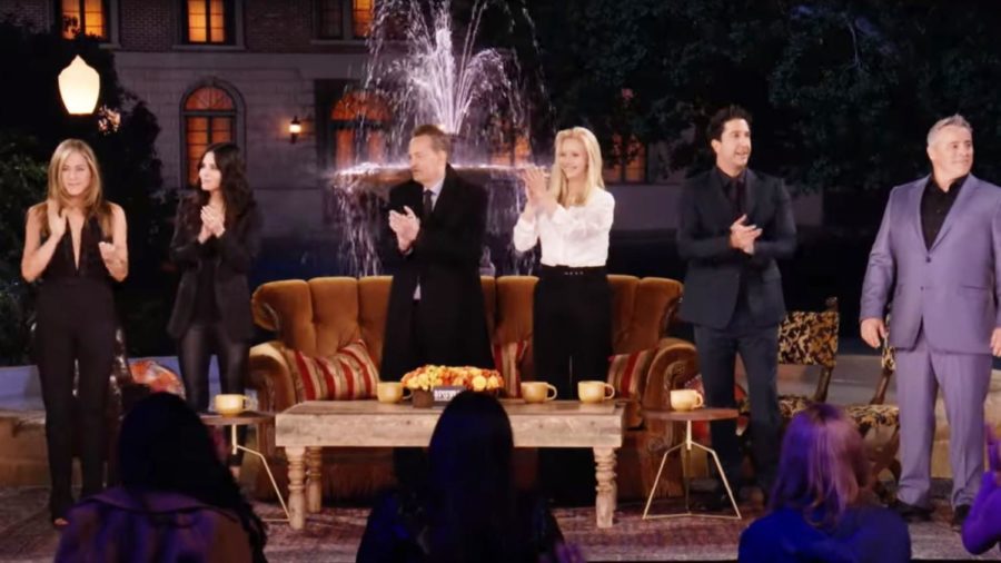 The cast of Friends during their interview set to air May 27th, 2021.