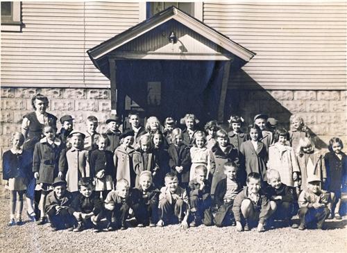 Peebles School was the first of seven elementary schools to be built.
