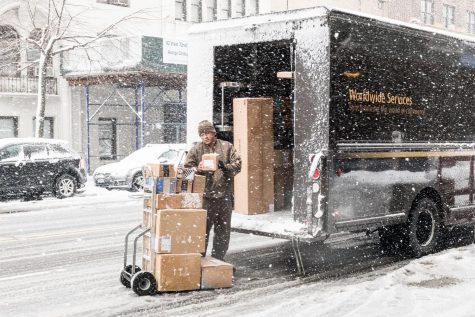 During their busiest season, UPS relies on dedicated workers to dispatch gifts all across the world.