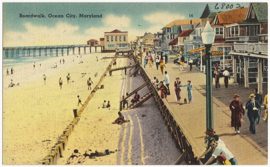 Post cards will be sent home to parents this summer from Ocean City, Maryland.