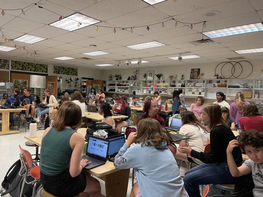 NAHS has grown by over a hundred members since last year. 