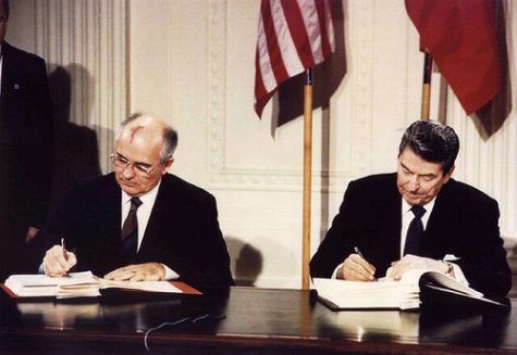 Mikhail Gorbachev, once one of the most influential figures in global politics, was awarded the Nobel Peace Prize (1990) in recognition of his role in de-esclalating the Cold War.