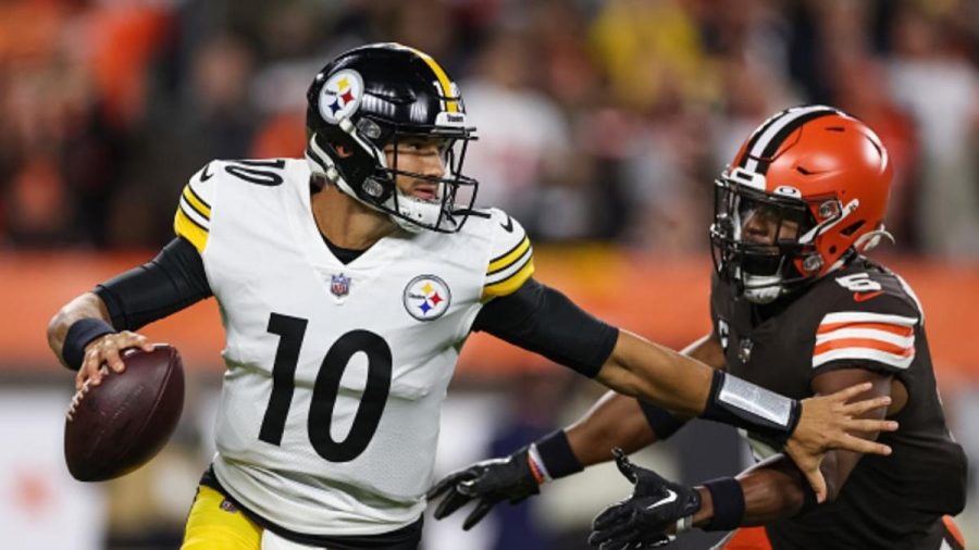 Steelers Quarterback Mitchell Trubisky continues to feel the pressure as the Steelers move to a 1-2 record.
