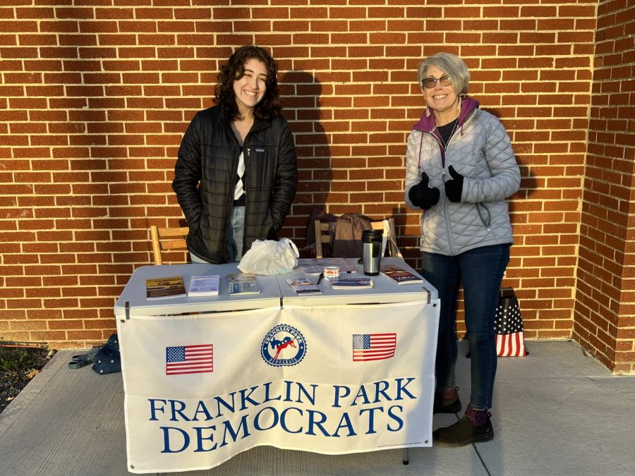 On Election Day last Tuesday, fellow poll worker Joanie Foran and I represented the Franklin Park Democrats at the Franklin Park Baptist Church.