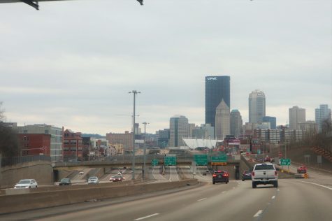 Driving into Pittsburgh on I-279, it is clear how the highway divided the North Side into two halves. 
