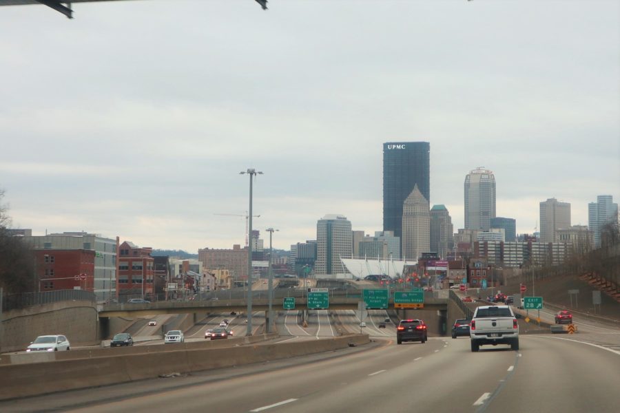 Driving into Pittsburgh on I-279, it is clear how the highway divided the North Side into two halves. 