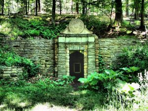 With its onimous appearance, North Park’s Fountain of Youth is a unique example of New Deal-era construction.