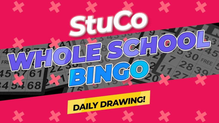 Whole School BINGO / Friday Drawing