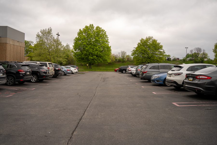 The lot in front of the NASH entrance offers teachers easy access to the mail room and the Main Office on their way in each morning.