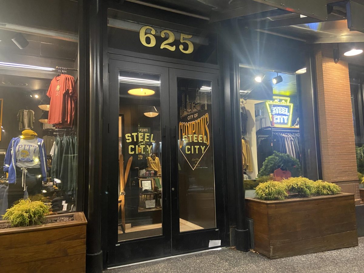 Steel Citys flagship location on Smithfield Street in downtown Pittsburgh.