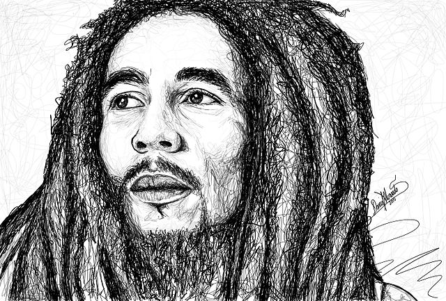 Bob Marley, Jamaica's greatest musical artist.