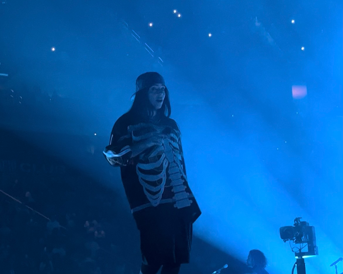 Billie Eilish at PPG Paints Arena on October 13.