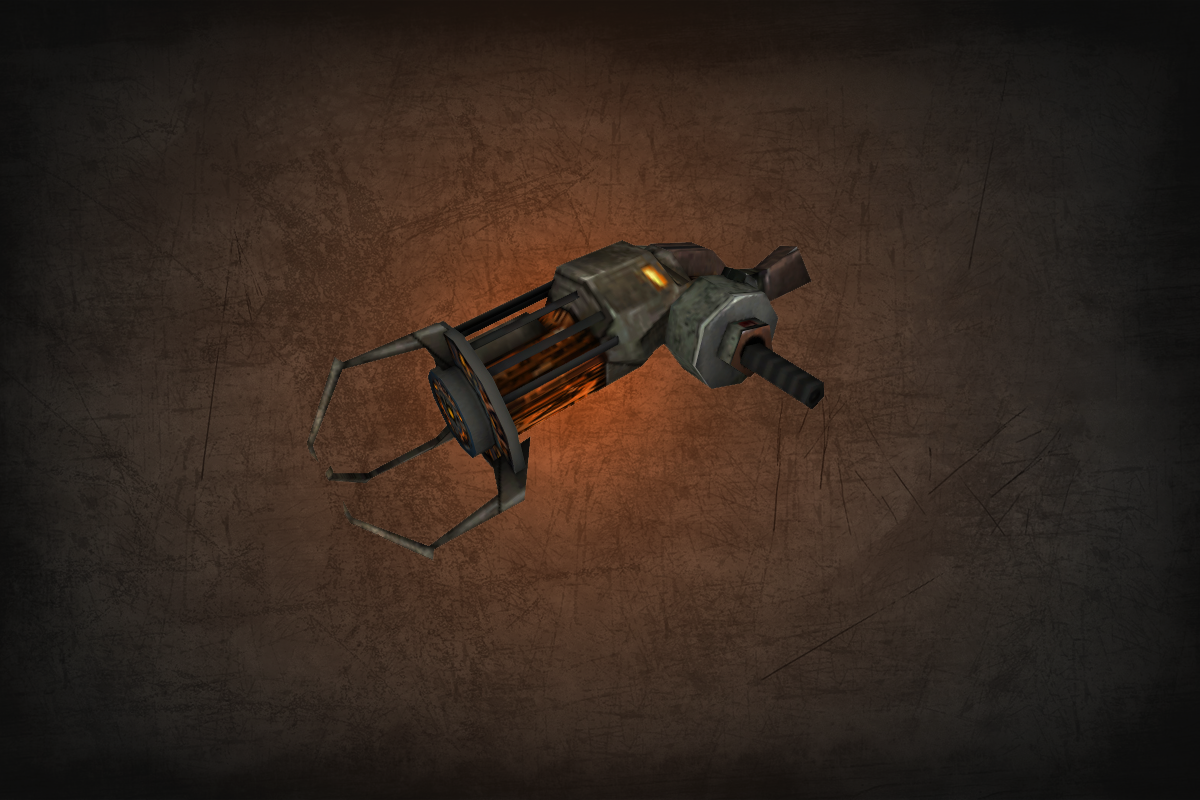 The iconic "gravity gun" introduced in Half-Life 2