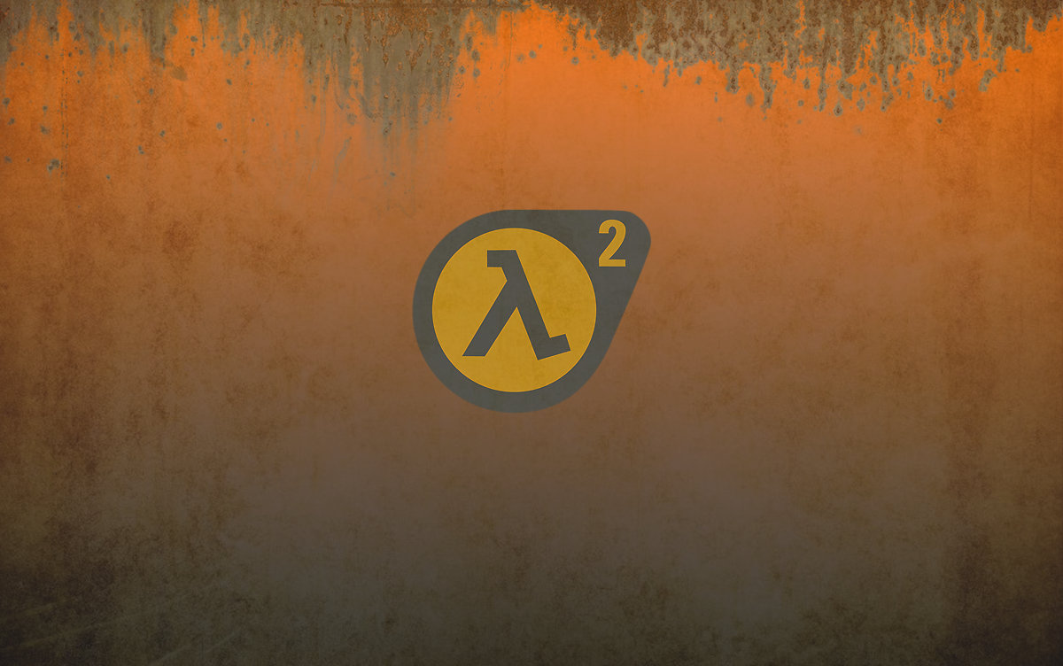 The half-life 2 logo, also used as the symbol for the game's resistance organization.