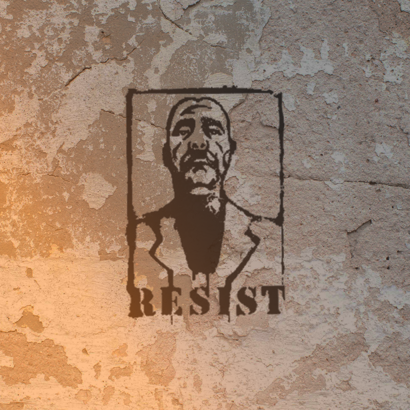 Some Graffiti featured in Half-Life 2 representing the rebellion against the oppressive combine organization. 