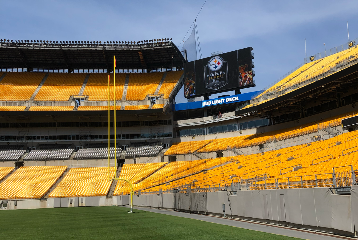 Acrisure Stadium, the site of the 2026 NFL Draft festivities (photo courtesy of Kim Shaffer).