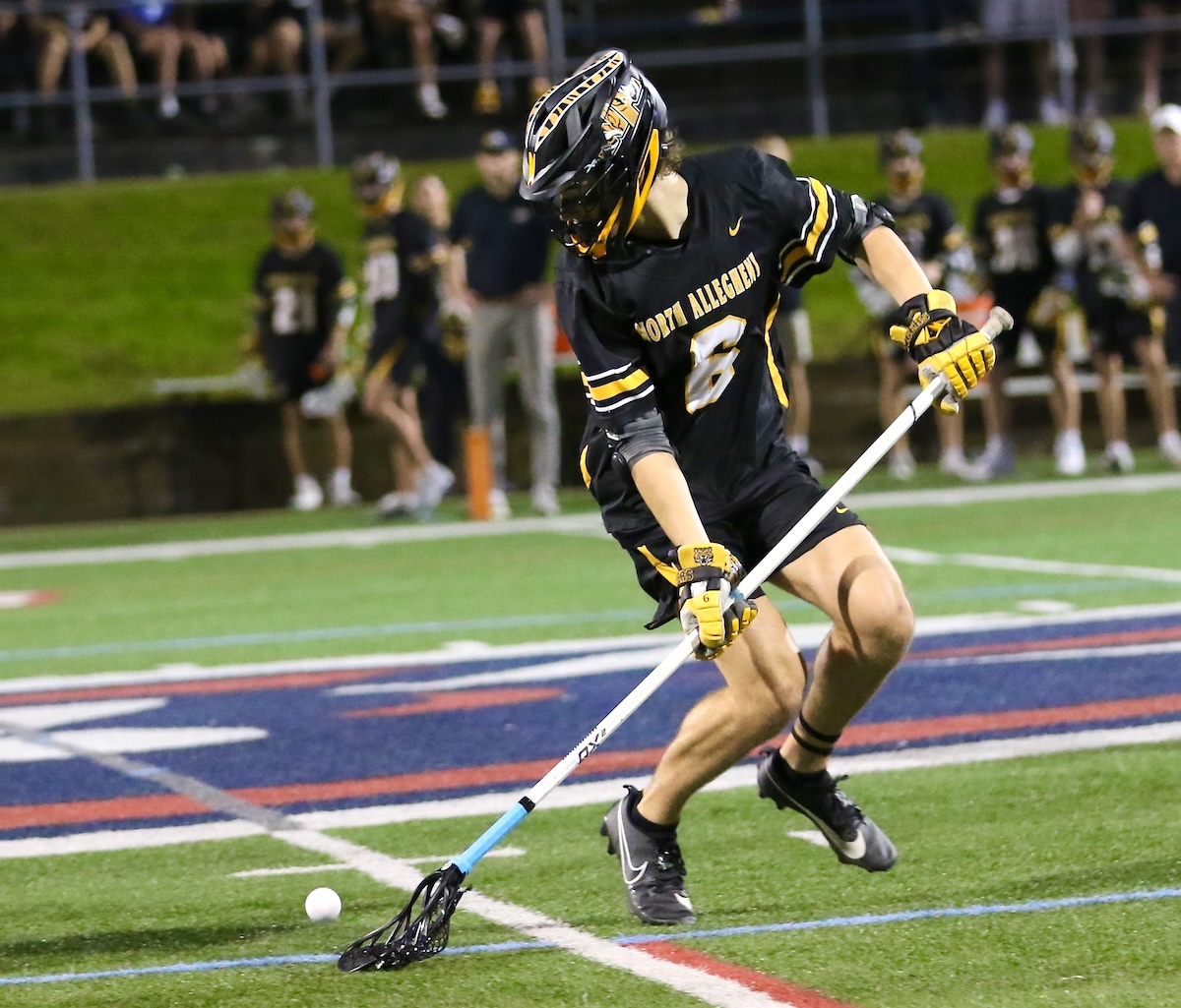 Senior captain Colman Craft. (photo credit: Lori Heim via the North Allegheny Sports Network)