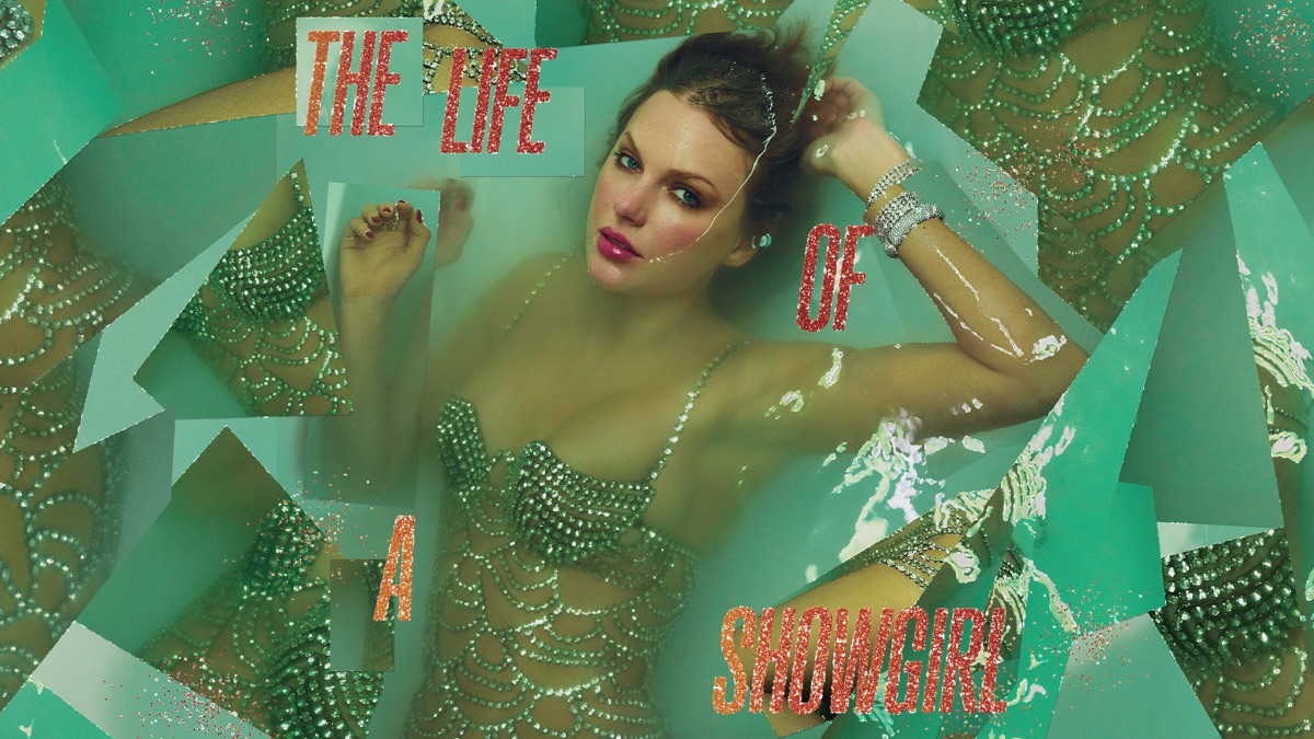 Taylor Swift's The Life of a Showgirl album cover(TAS Management)