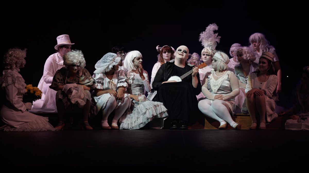 Uncle Fester (Sam Peffer) sings "But Love"