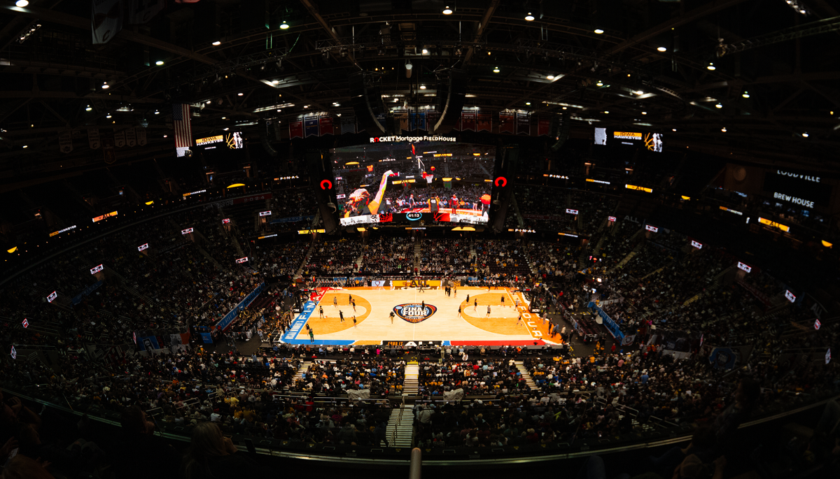 The 2024 NCAA Women's Final Four in Cleveland, Ohio. (photo: Erik Drost / CC BY 2.0)